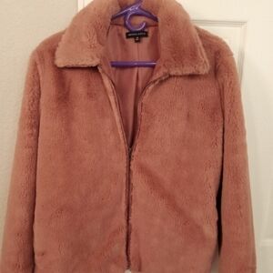 Kendall & Kylie Faux Fur Jacket